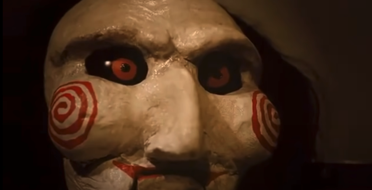 Billy the creepy doll from the Saw franchise