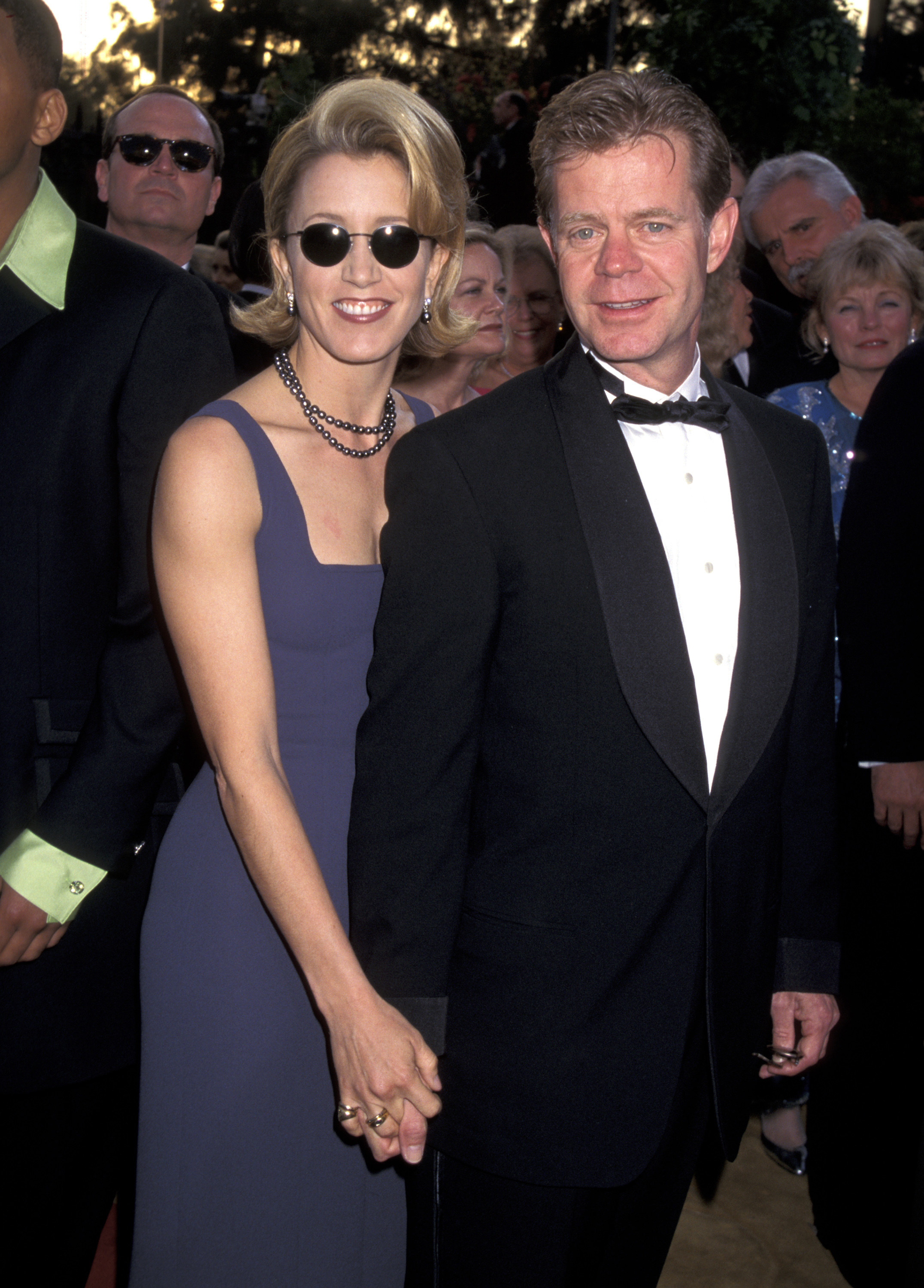 Felicity Huffman and William H. Macy