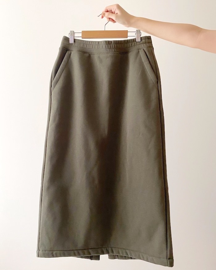 UNIQLO（ユニクロ）のあったかスカート「ソフトボアスウェットスカート」