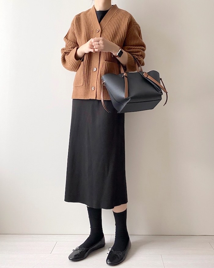UNIQLO(ユニクロ)のおすすめトップス「プレミアムラムリブカーディガン(長袖)」
