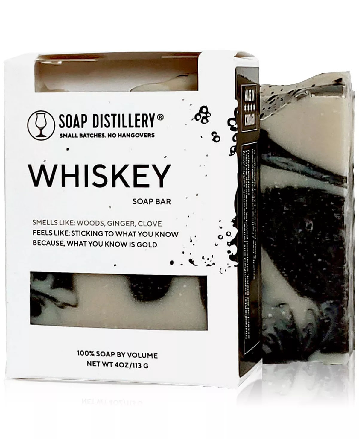 whiskey soap bar
