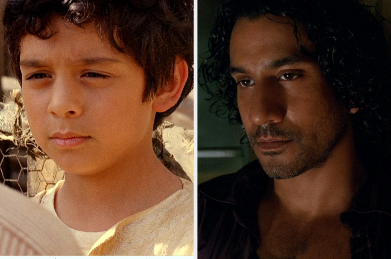young Sayid with a different face structure