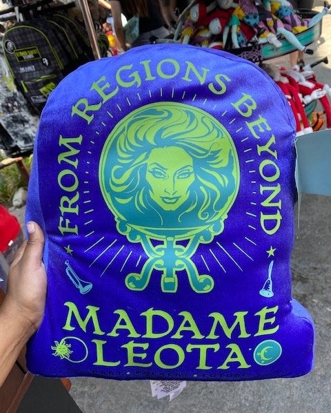 the Madame Leota pillow