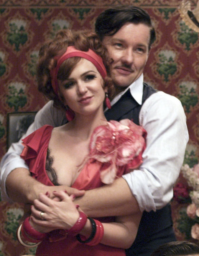 Joel Edgerton and Isla Fisher in The Great Gatsby