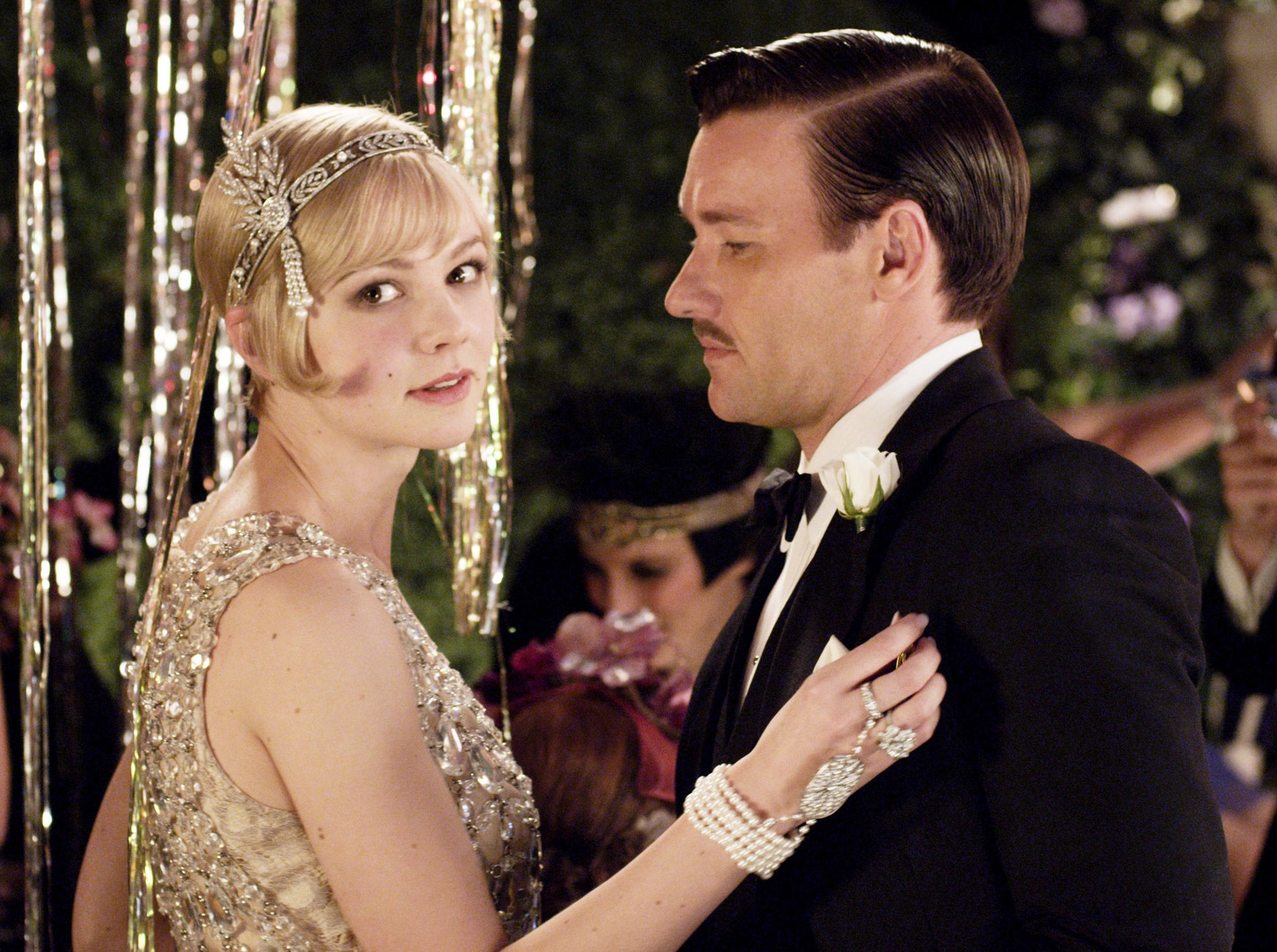 Carey Mulligan and Joel Edgerton in The Great Gatsby