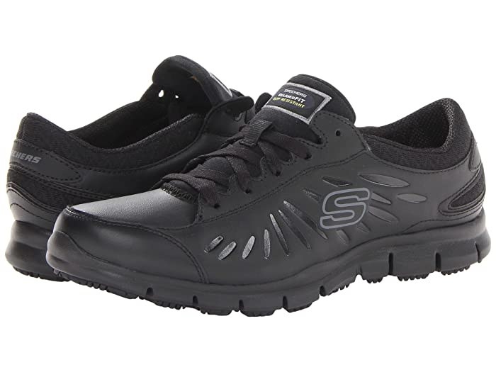 The Skechers work shoes