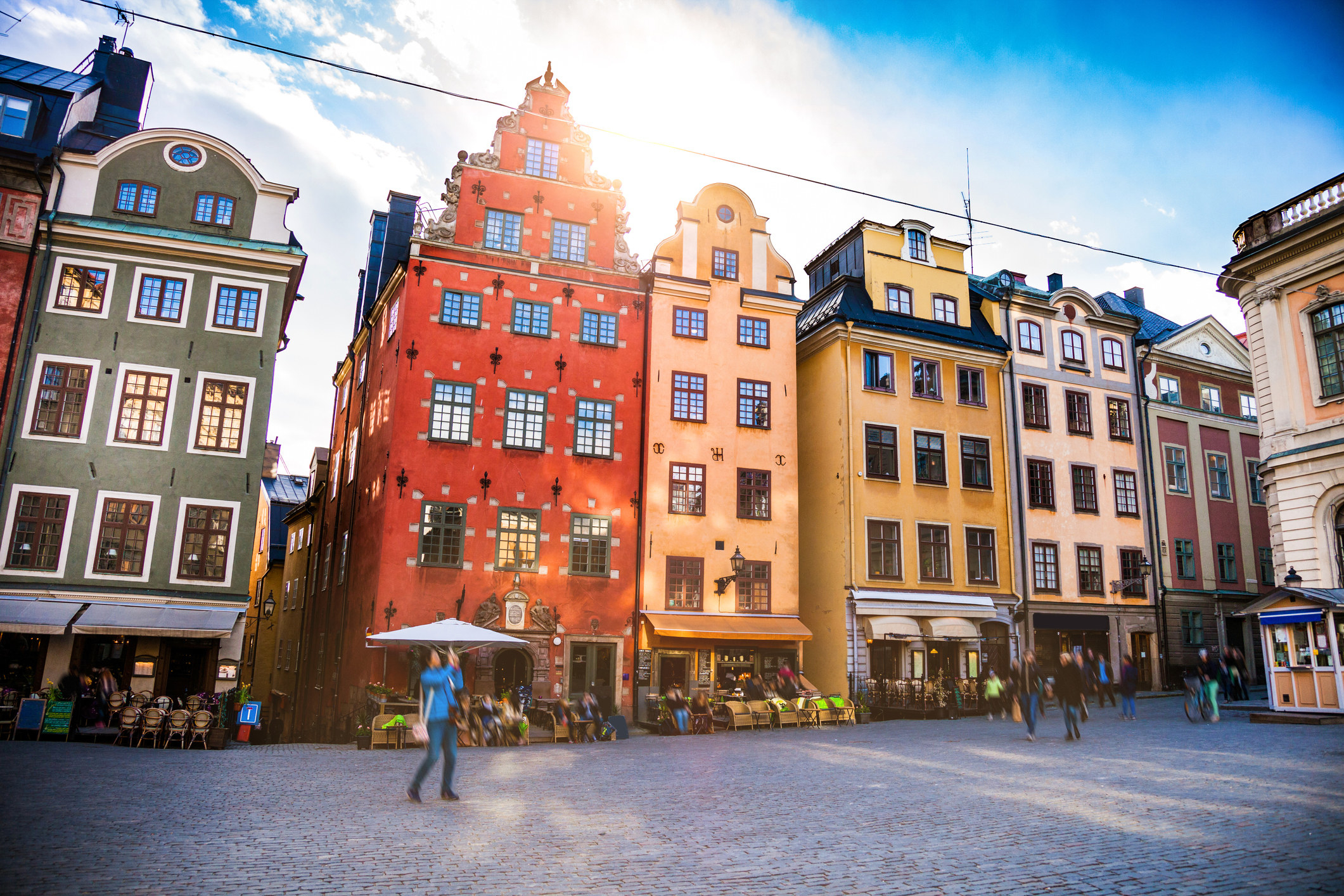 The Old Town in Stockholm, Sweden