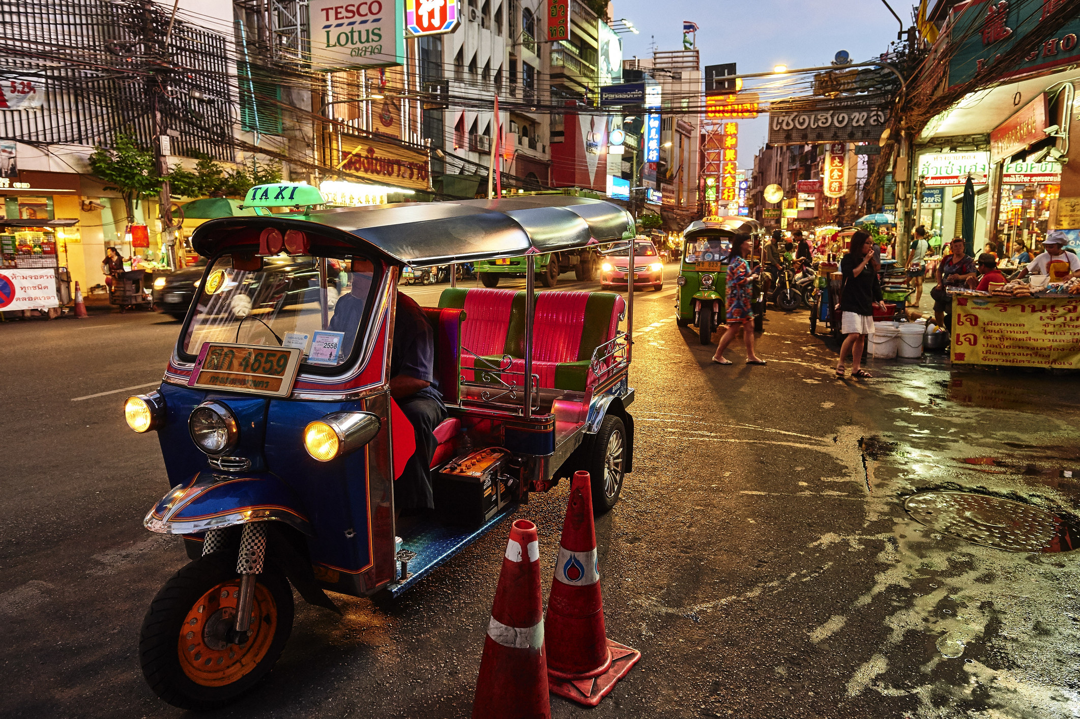 A Tuktuk in Thailand
