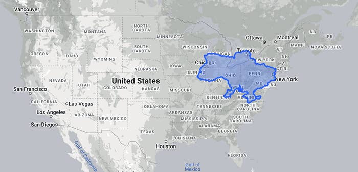 Ukraine compared to the US
