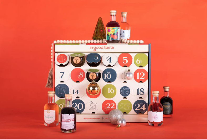 a wine advent calendar
