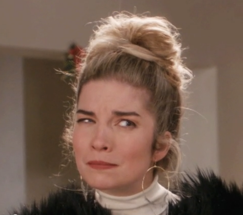 Alexis Rose from Schitt&#x27;s Creek looking confused