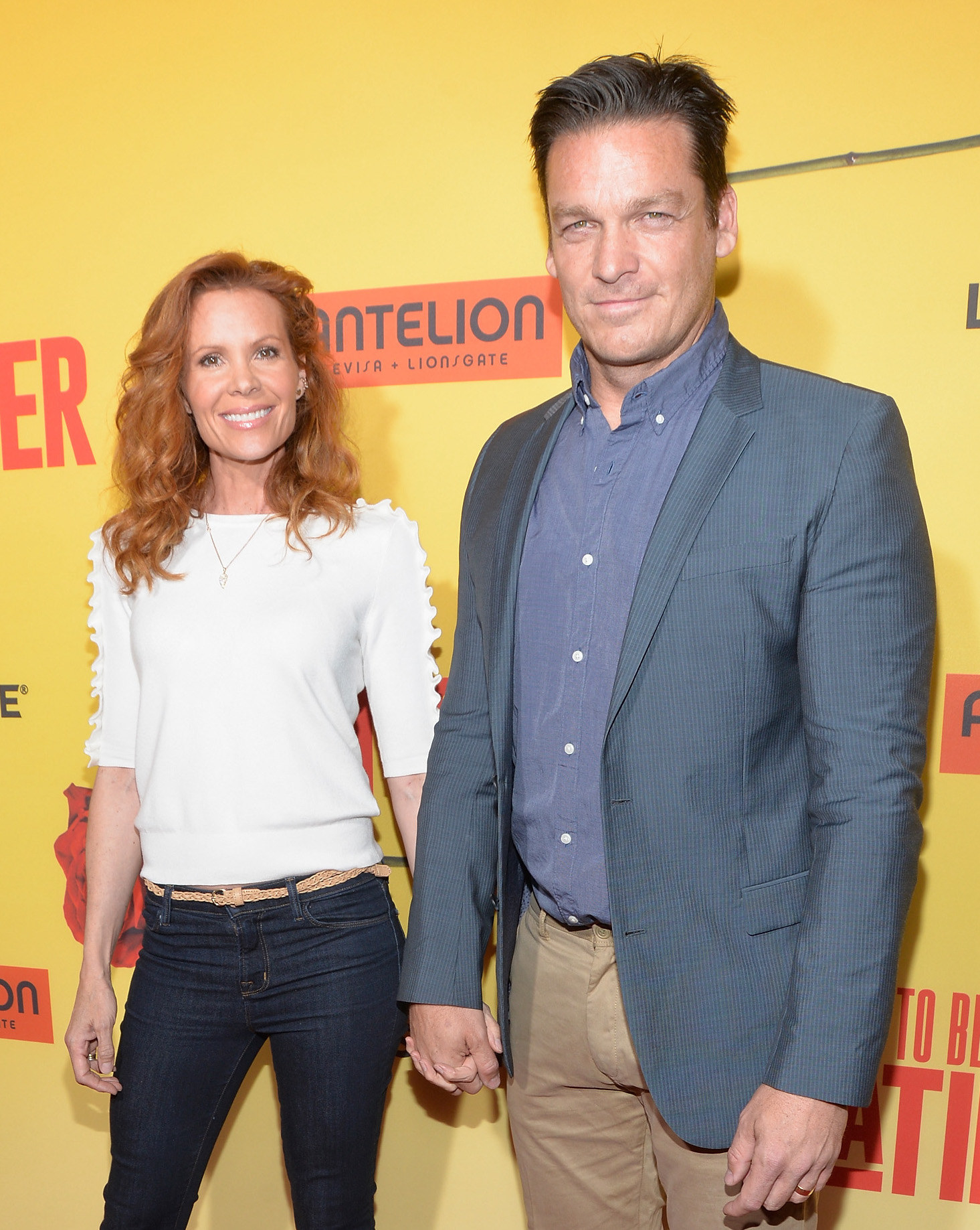 Robyn Lively and Bart Johnson