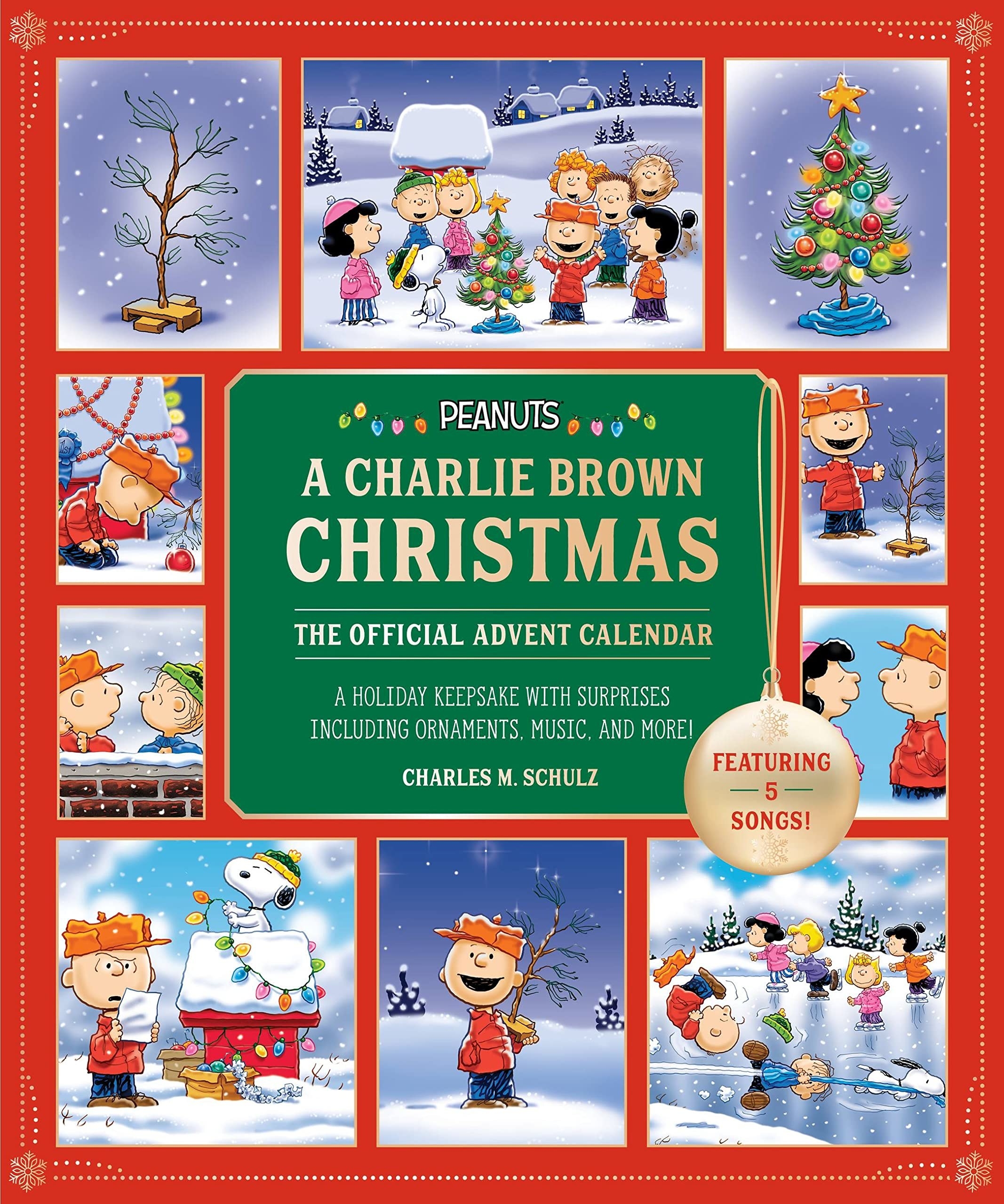 the charlie brown christmas advent calendar