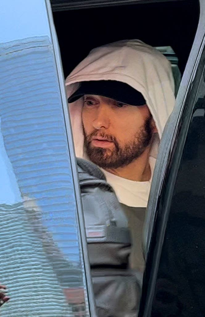 Closeup of Eminem
