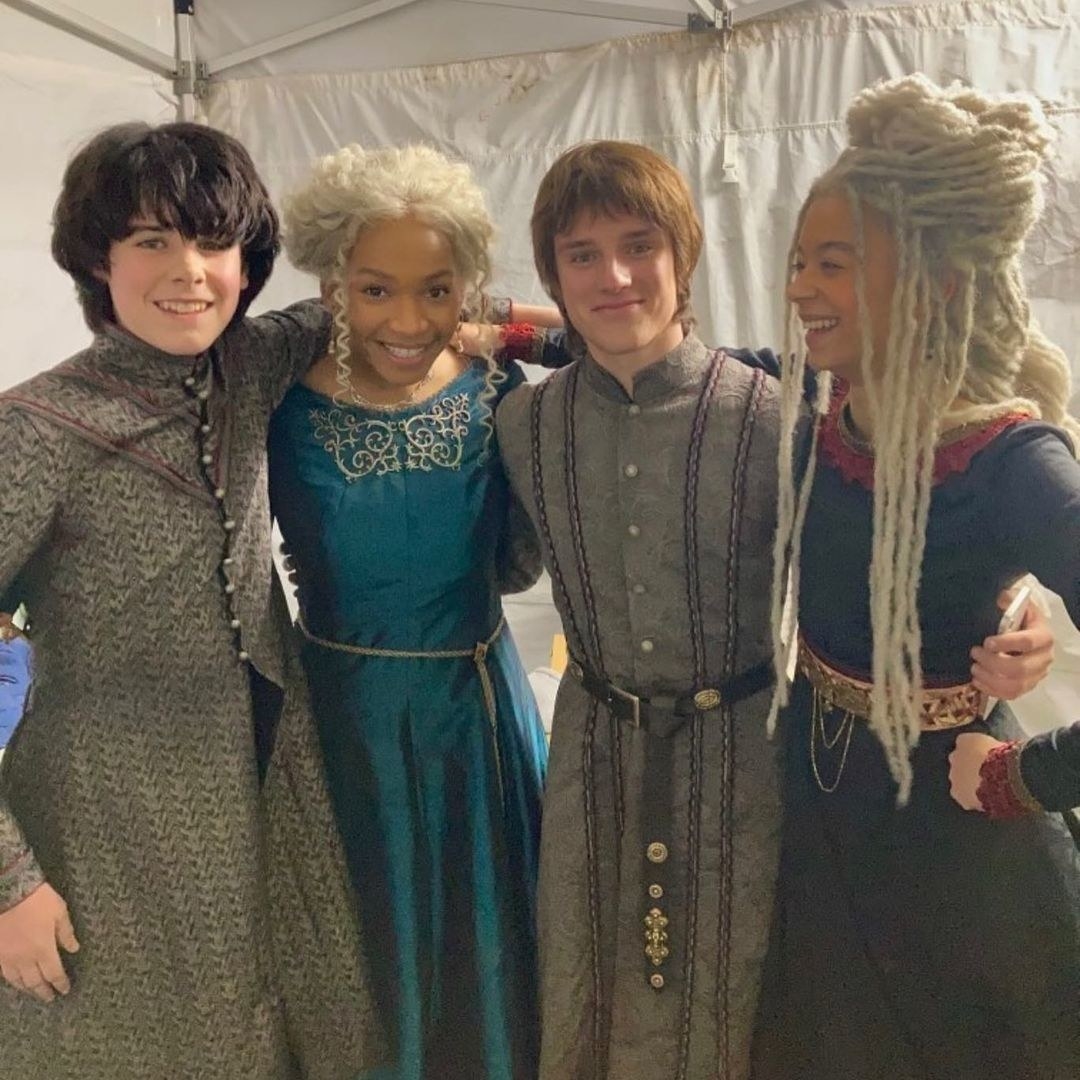 Behind-The-Scenes Pics Of The House Of The Dragon Cast