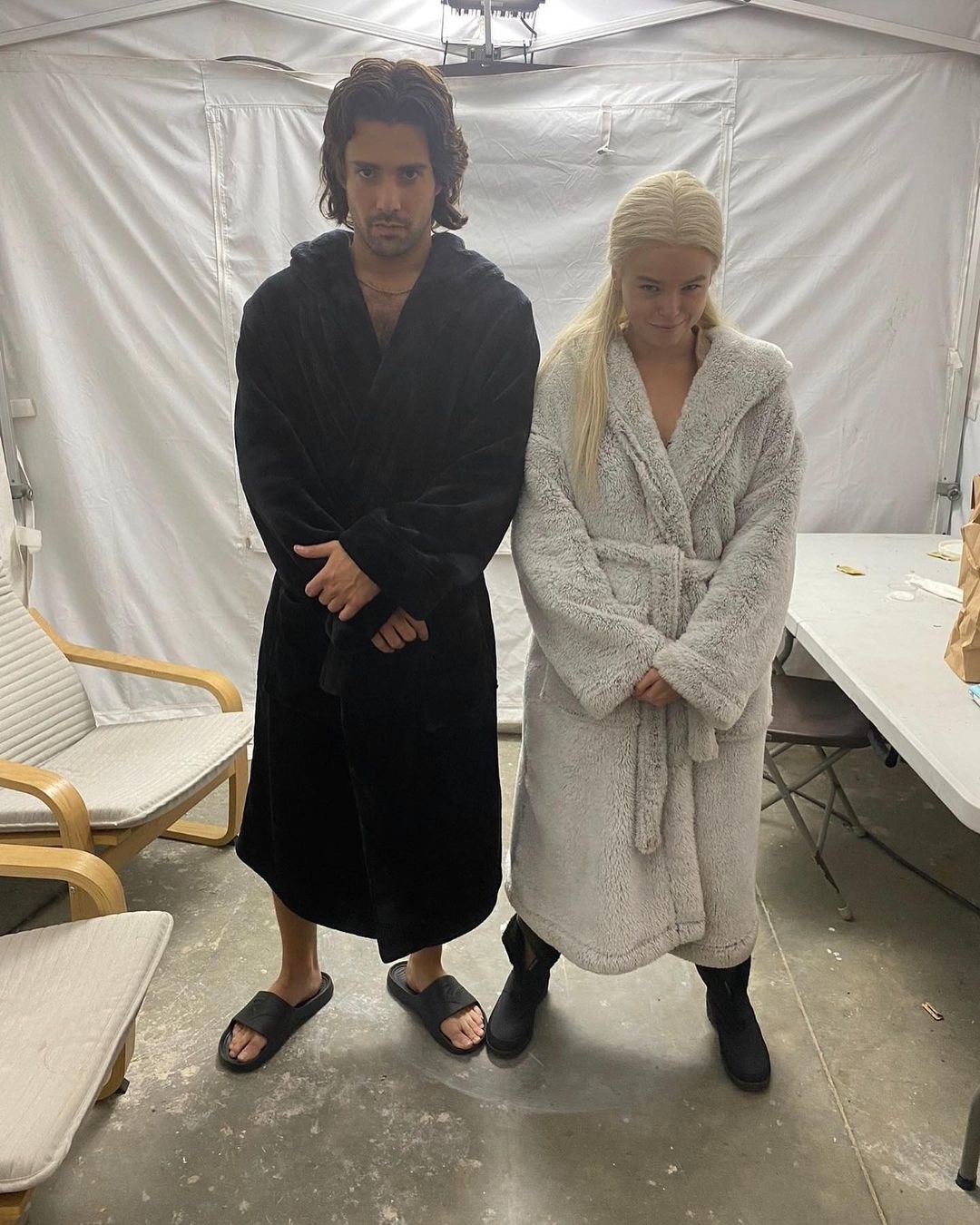 Behind-The-Scenes Pics Of The House Of The Dragon Cast