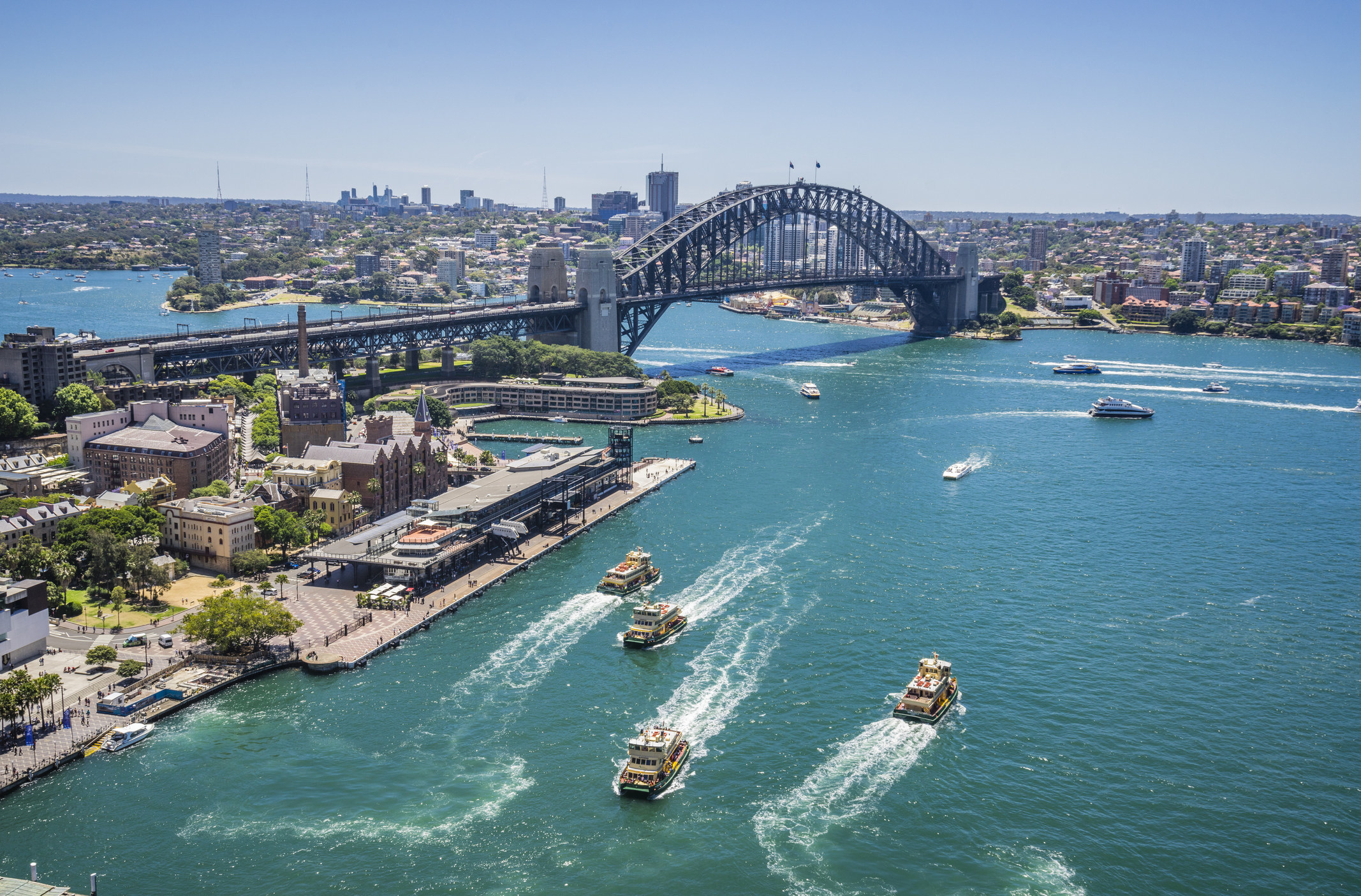 Boats in Sydney Harbour