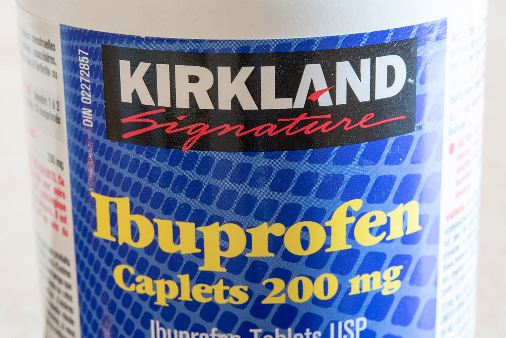 Kirkland Signature Ibuprofen caplets