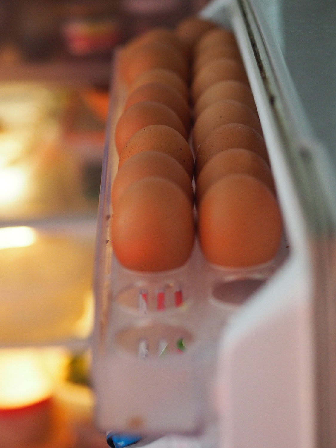 Eggs in the refrigerator