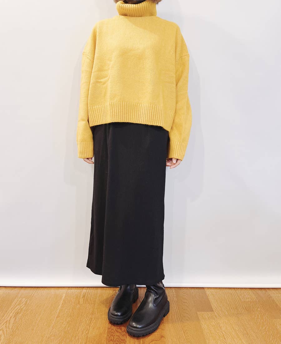 首まわりまであったかい♡H＆Mの「ゆったりセーター」ポワンと  