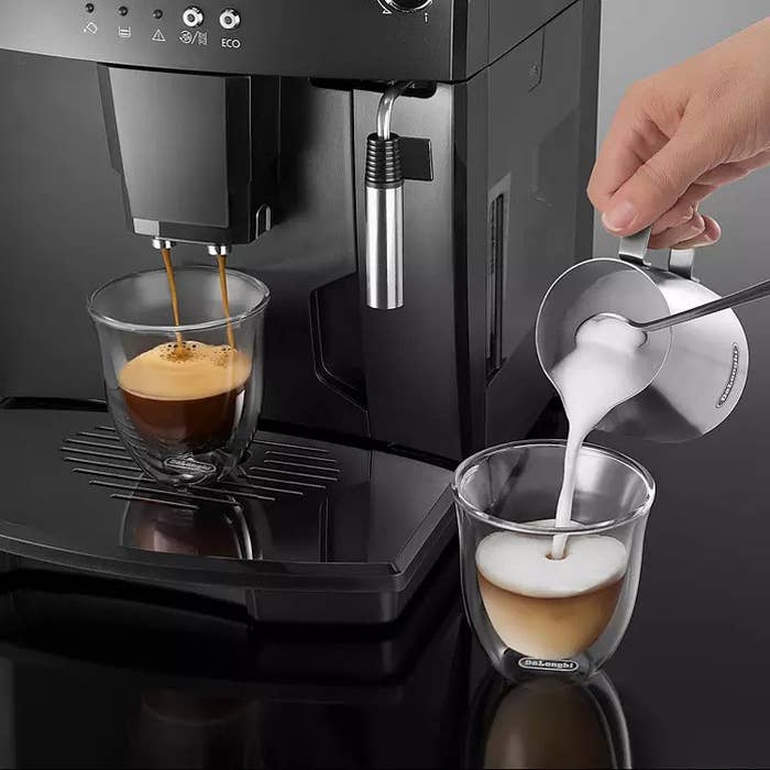 The automatic espresso and cappuccino machine