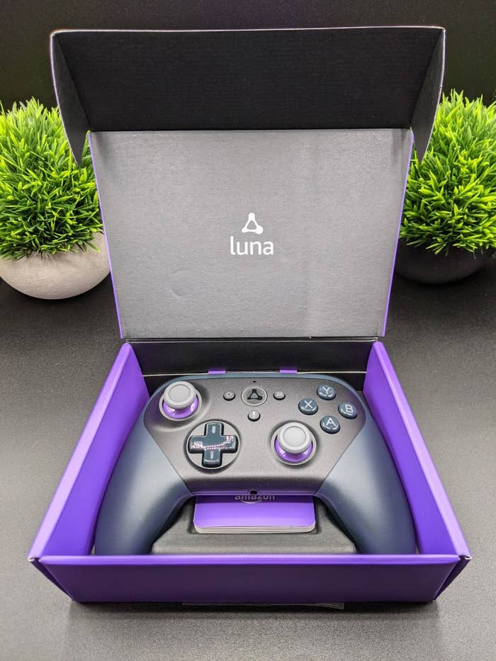 a reviewer's luna controller in the box