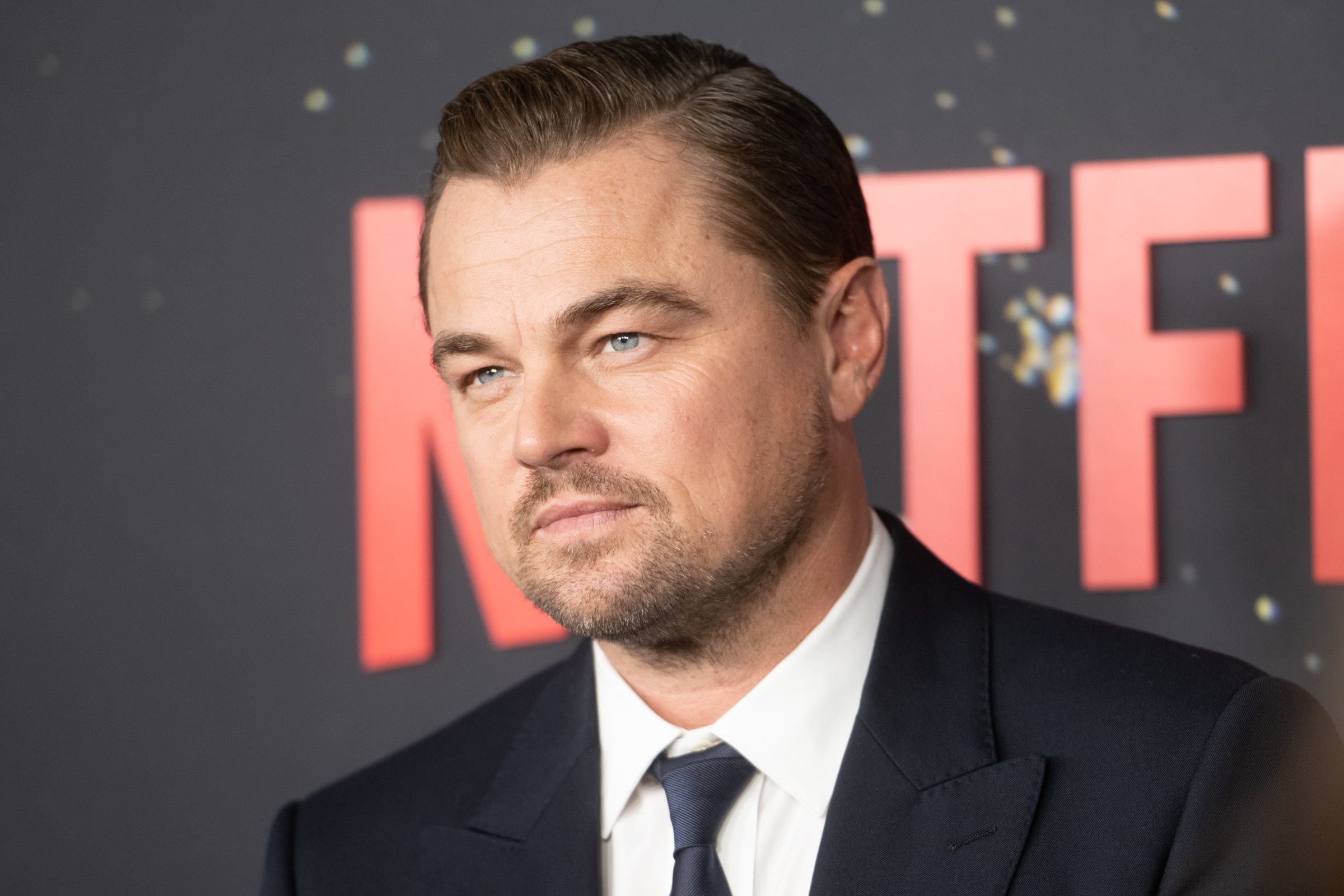 Leonardo DiCaprio at the World Premiere Of Netflix&#x27;s &quot;Don&#x27;t Look Up&quot; at Jazz at Lincoln Center on December 05, 2021