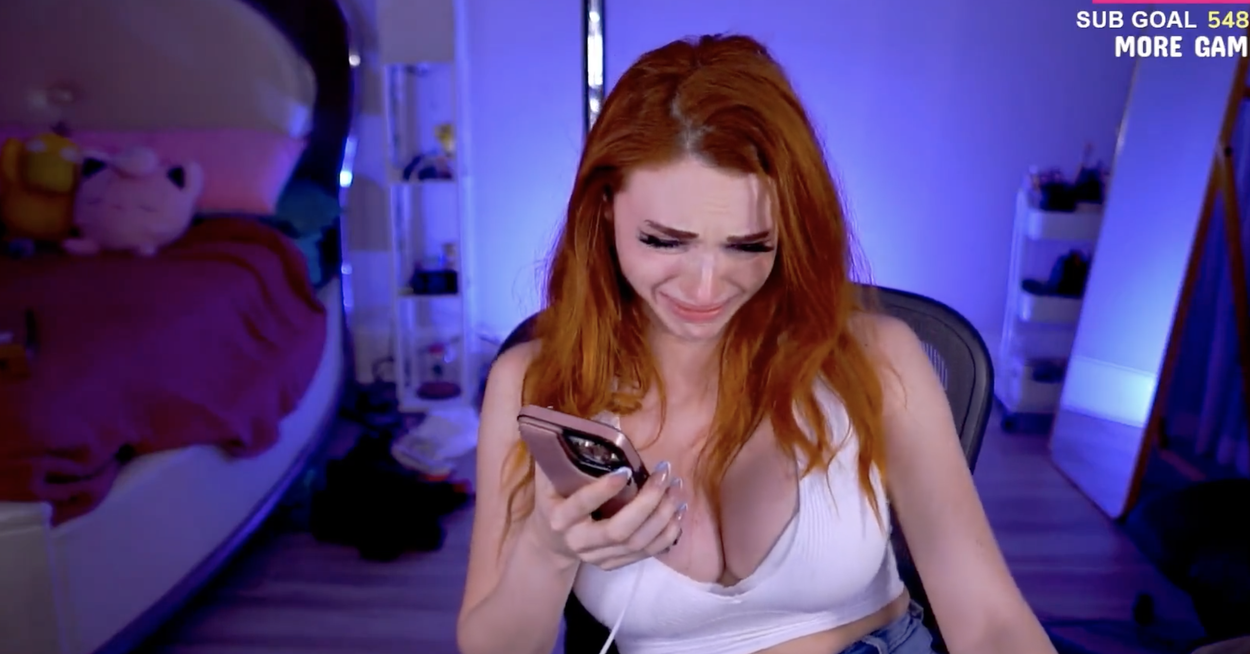 Twitch's Amouranth Said She's "Calm" After Abusive Marriage