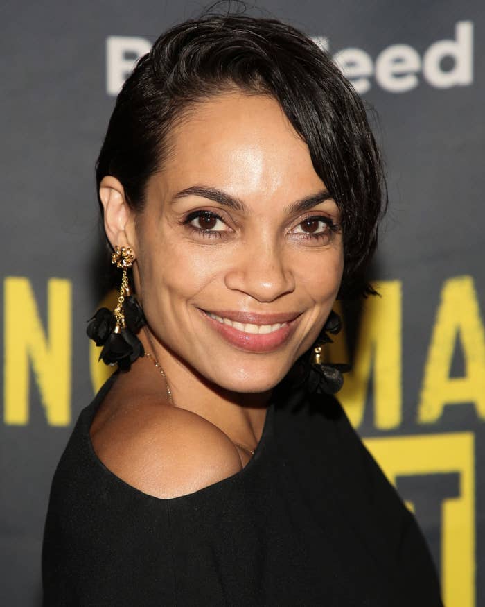 Rosario Dawson on the red carpet