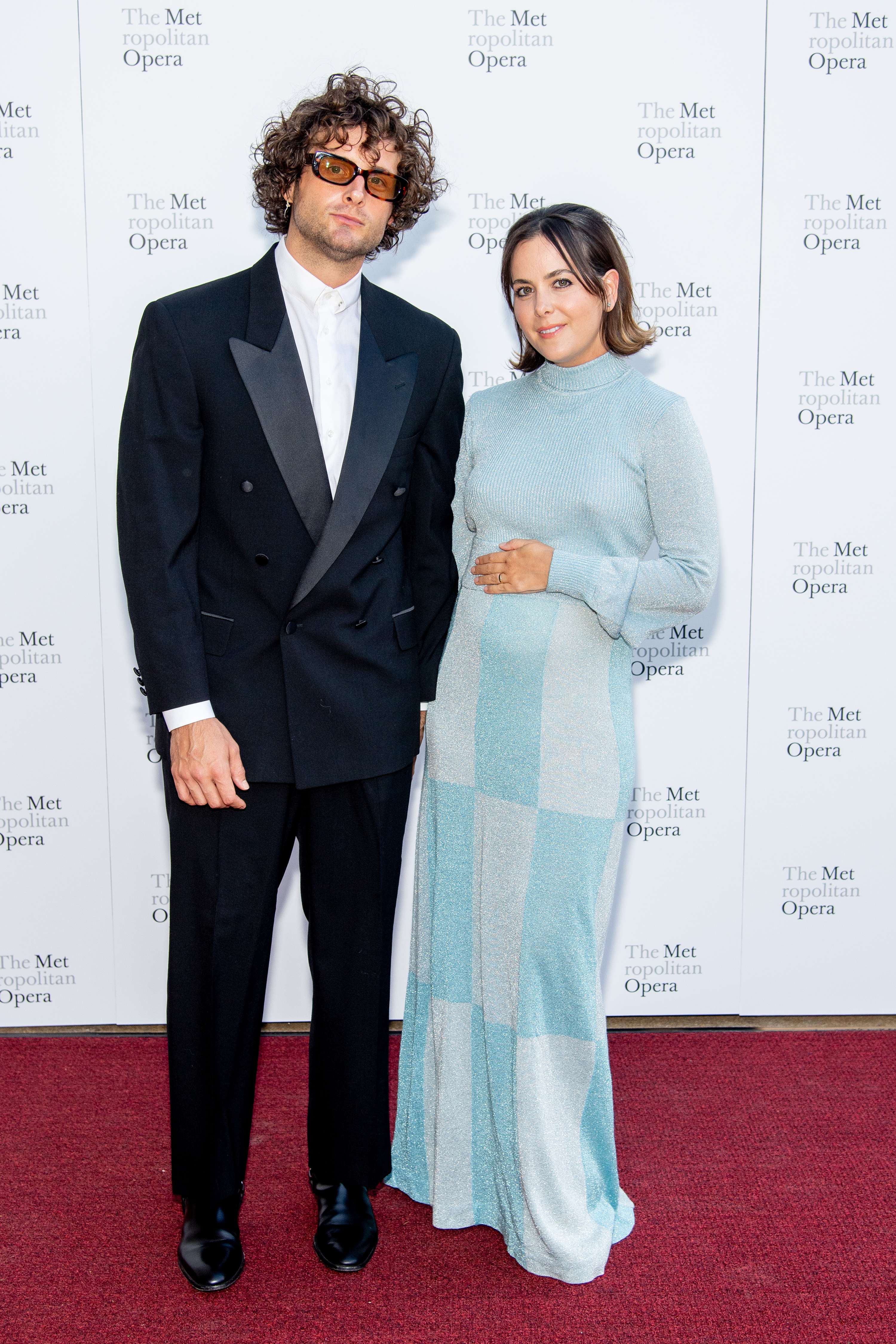 Nico Tortorella and Bethany Meyers attend the opening night of Medea at The Metropolitan Opera House