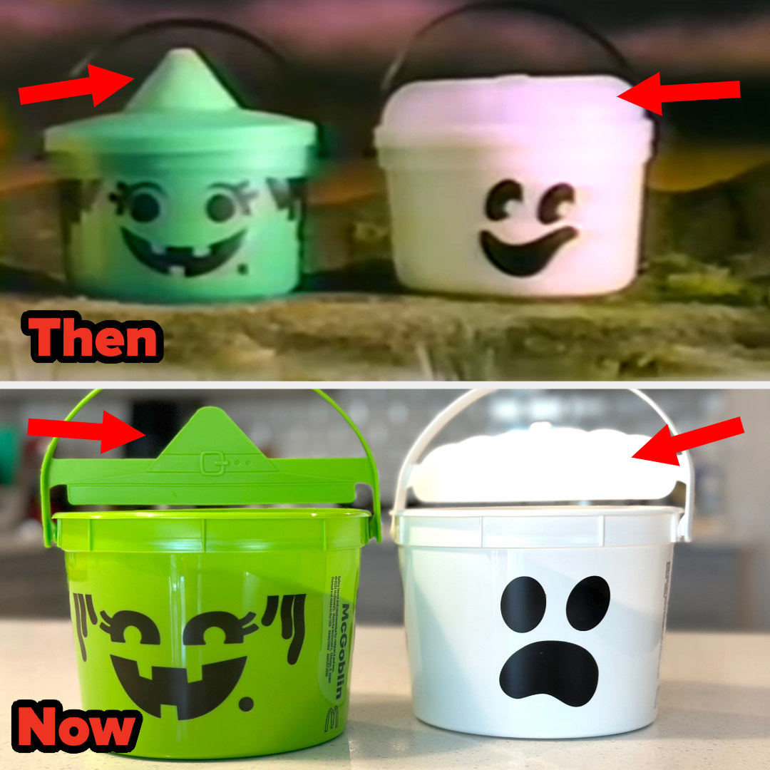 Comparison of the old buckets and the new ones