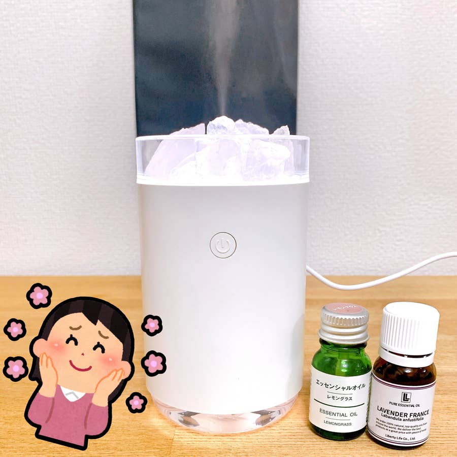 オシャレすぎて全部屋に置きたい！3COINSの「ホテルみたいな加湿器」アロマもついてて癒される♡