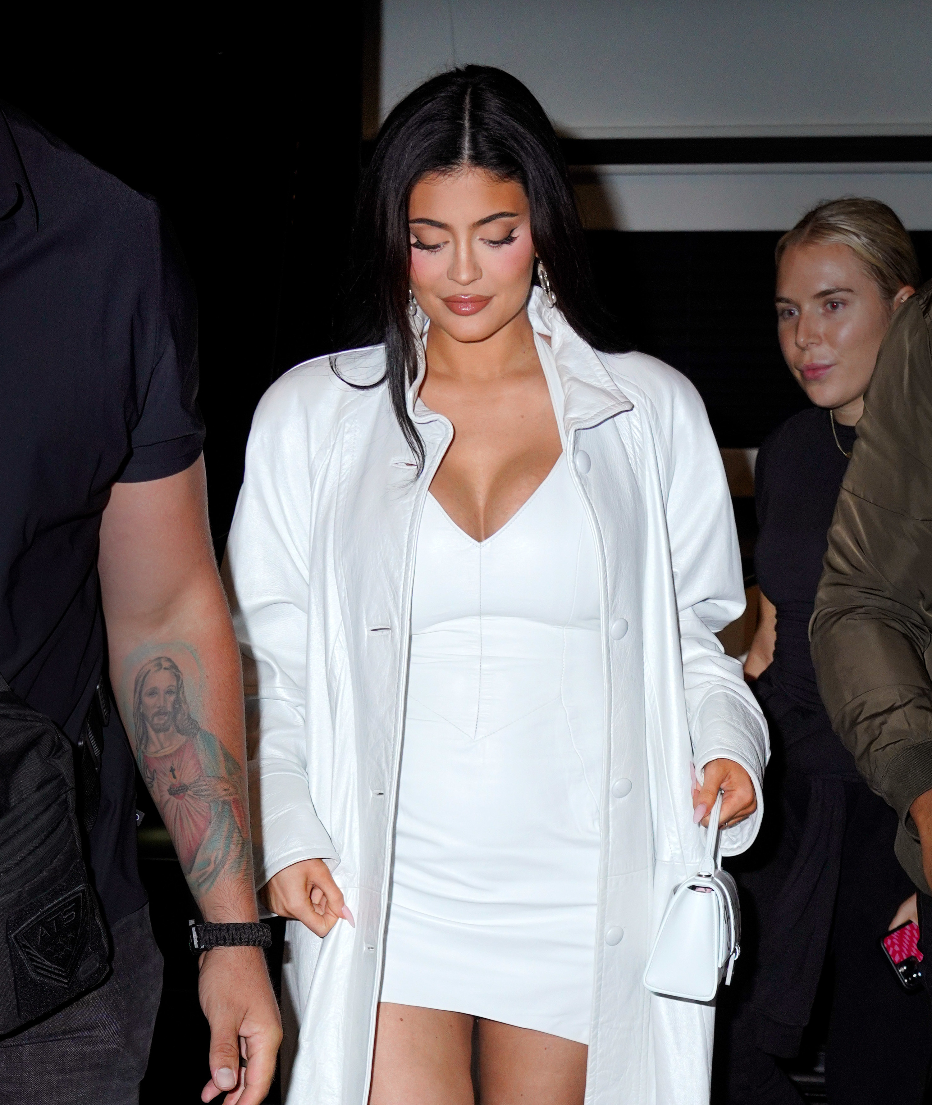 Kim Kardashian reveals she wore THREE layers of Spanx after giving birth to  Saint as Kylie Jenner opens up on body insecurities