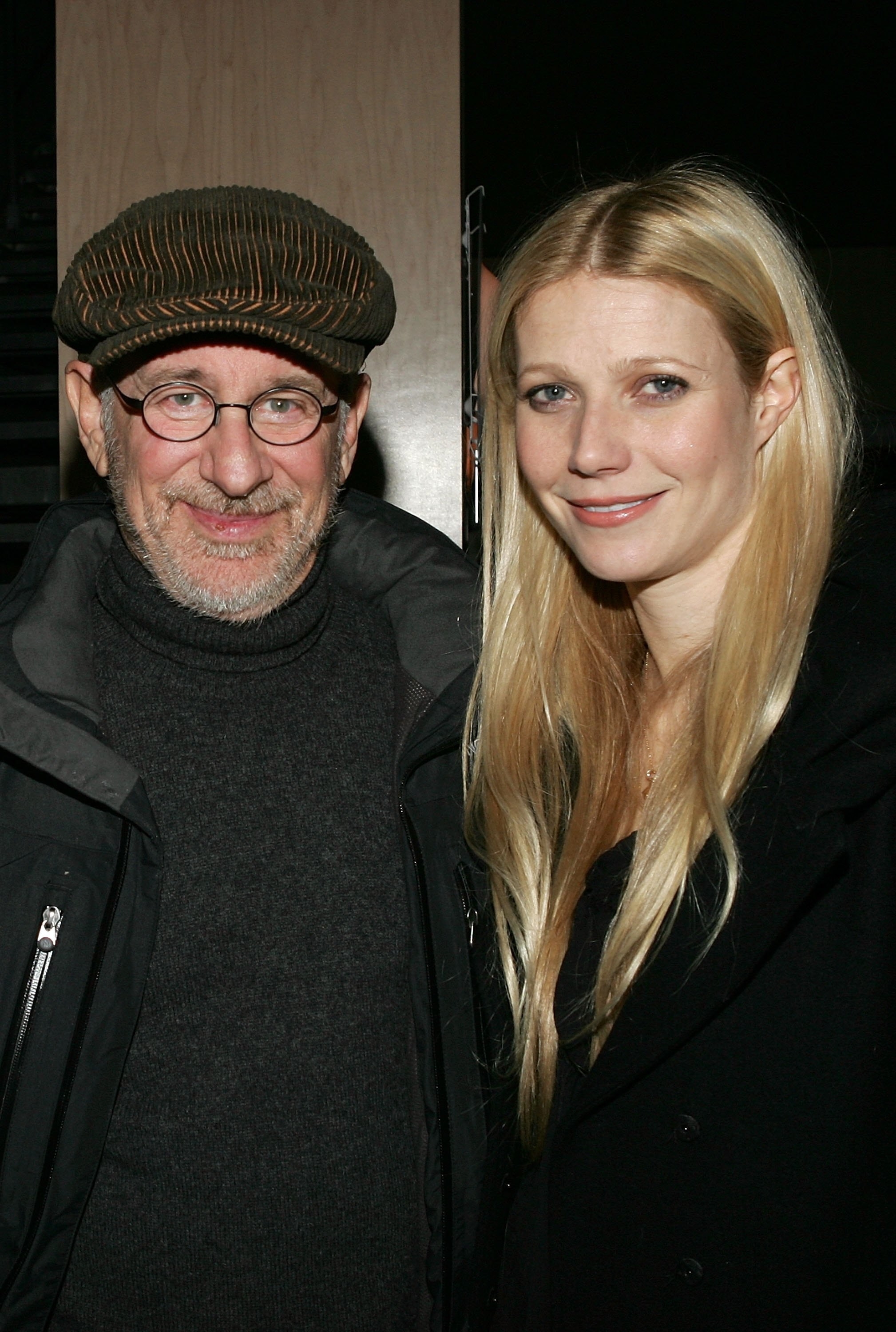 Steven Spielberg and Gwyneth Paltrow