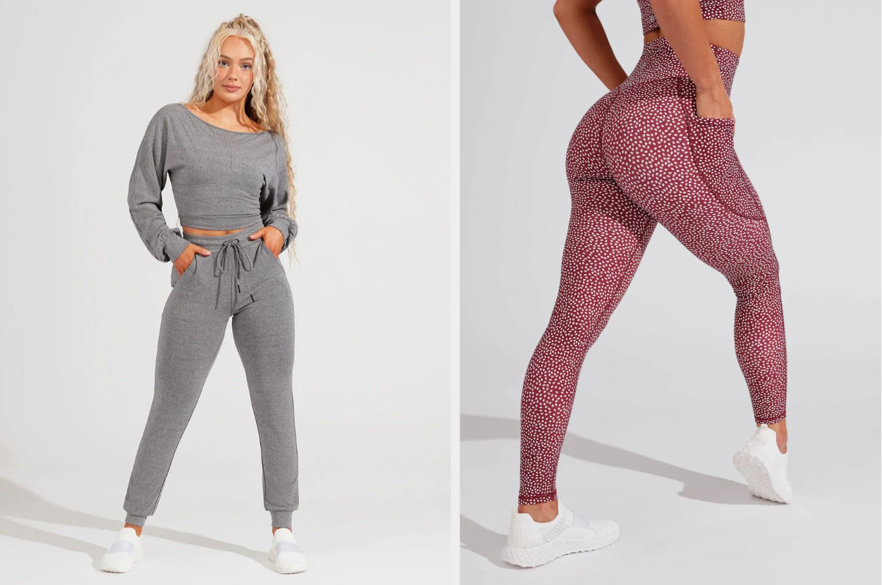 Gymshark Time Out Knit Joggers - Black Marl 1  Leggings are not pants,  Simple casual outfits, Pants for women