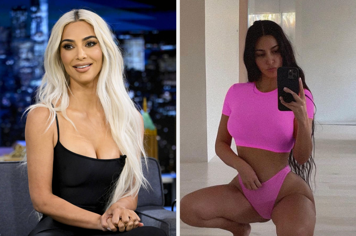Kim Kardashian Designed Skims Swim So People Could “Cover” Insecurities