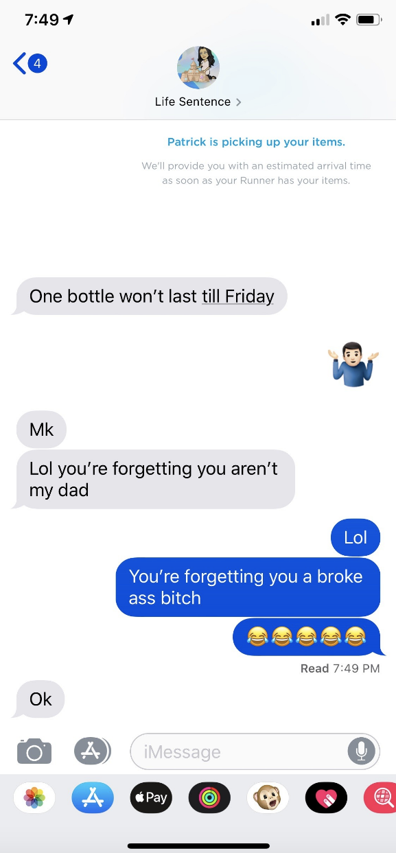 &quot;You&#x27;re forgetting you a broke ass bitch&quot;