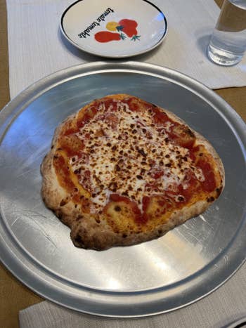 a pizza made by the editor