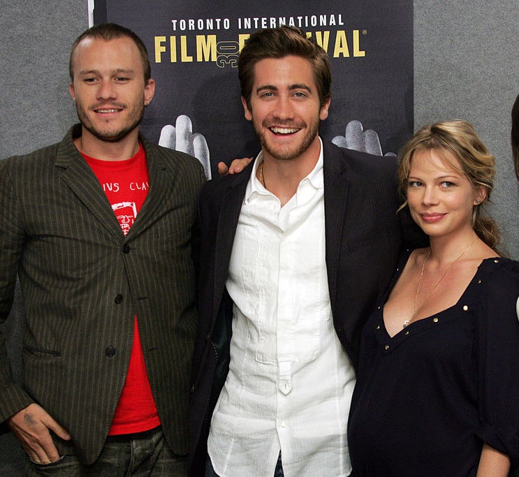 Heath Ledger, Jake Gyllenhaal, and Michelle Williams