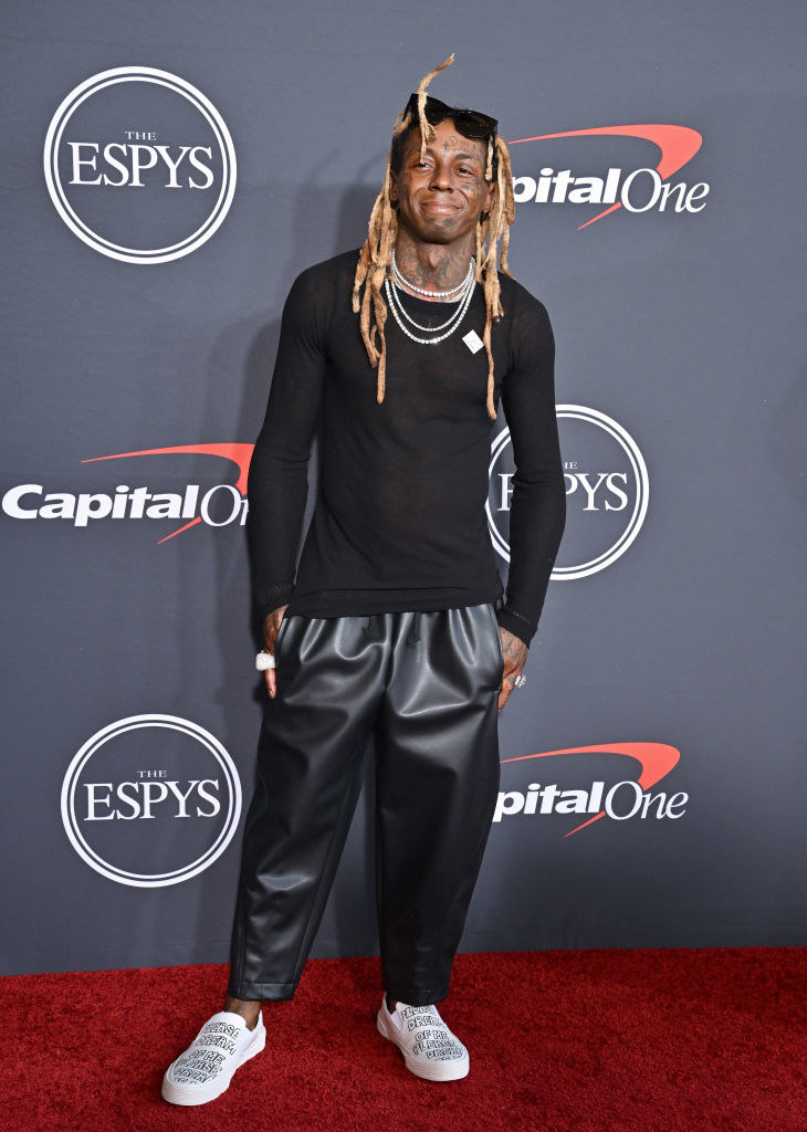 Lil Wayne on the red carpet