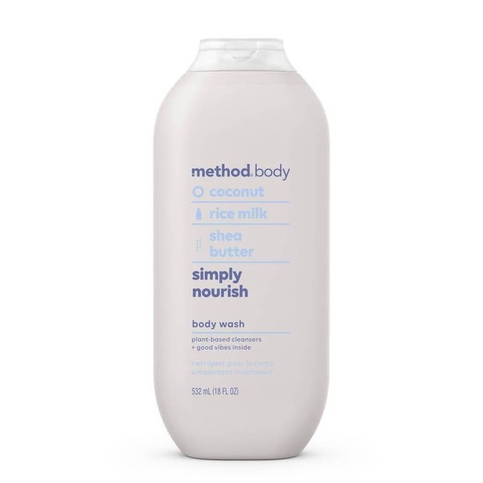 the method body wash in the coconut, rice milk and shea butter fragrance.