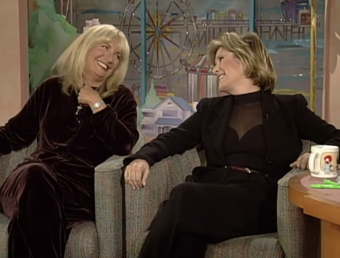 Fisher and Marshall on &quot;The Rosie O&#x27;Donnell Show&quot;