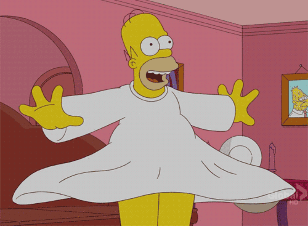 GIF of Homer SImpson twirling