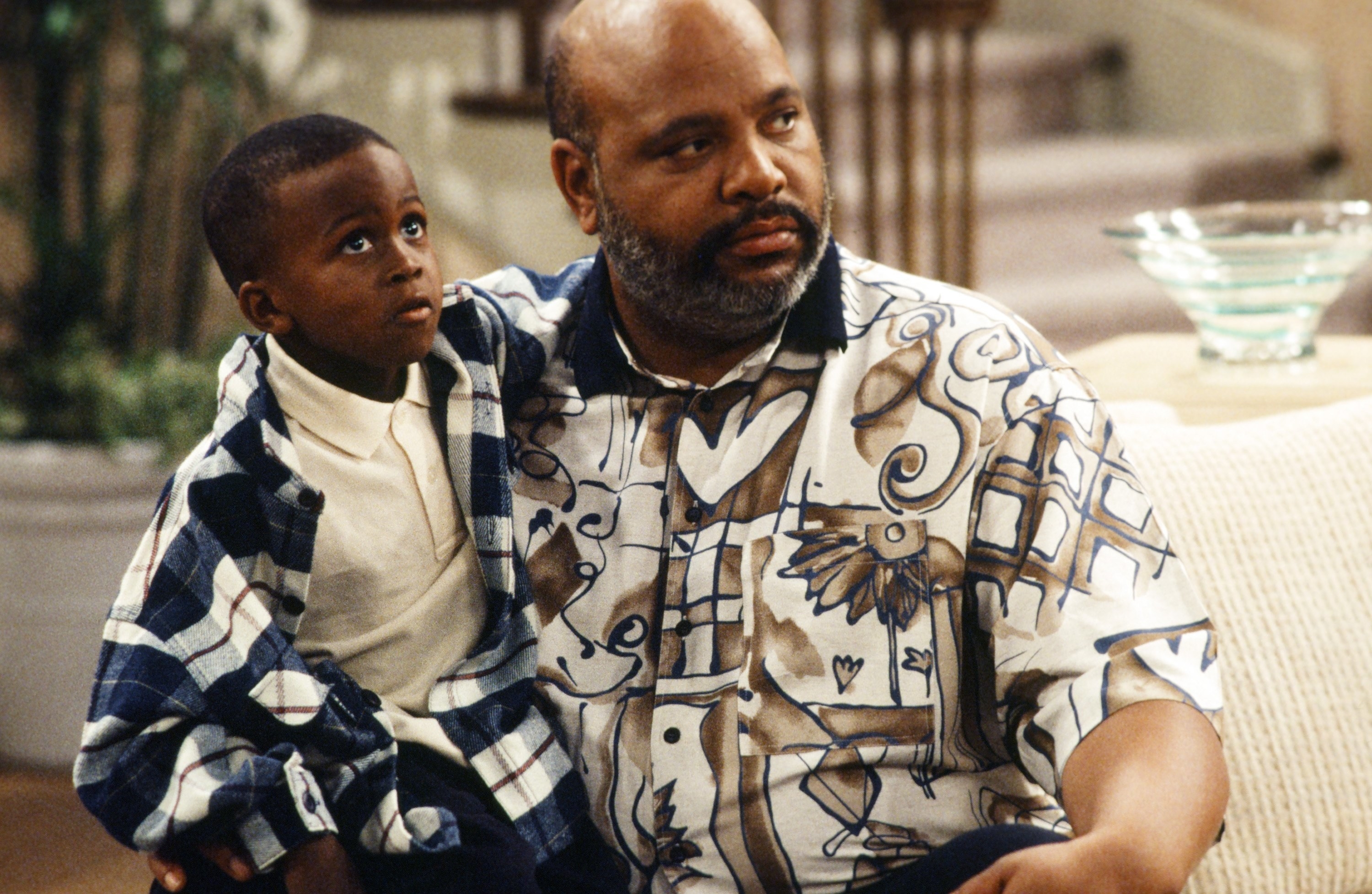 Ross on The Fresh Prince of Bel-Air with James Avery