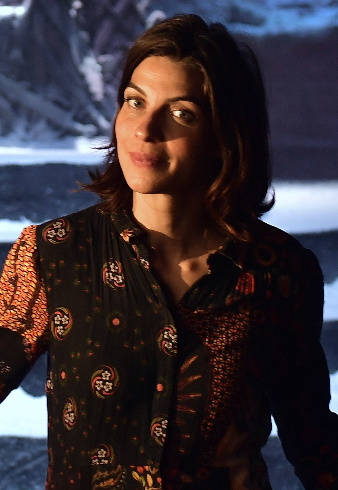 closeup of Natalia Tena