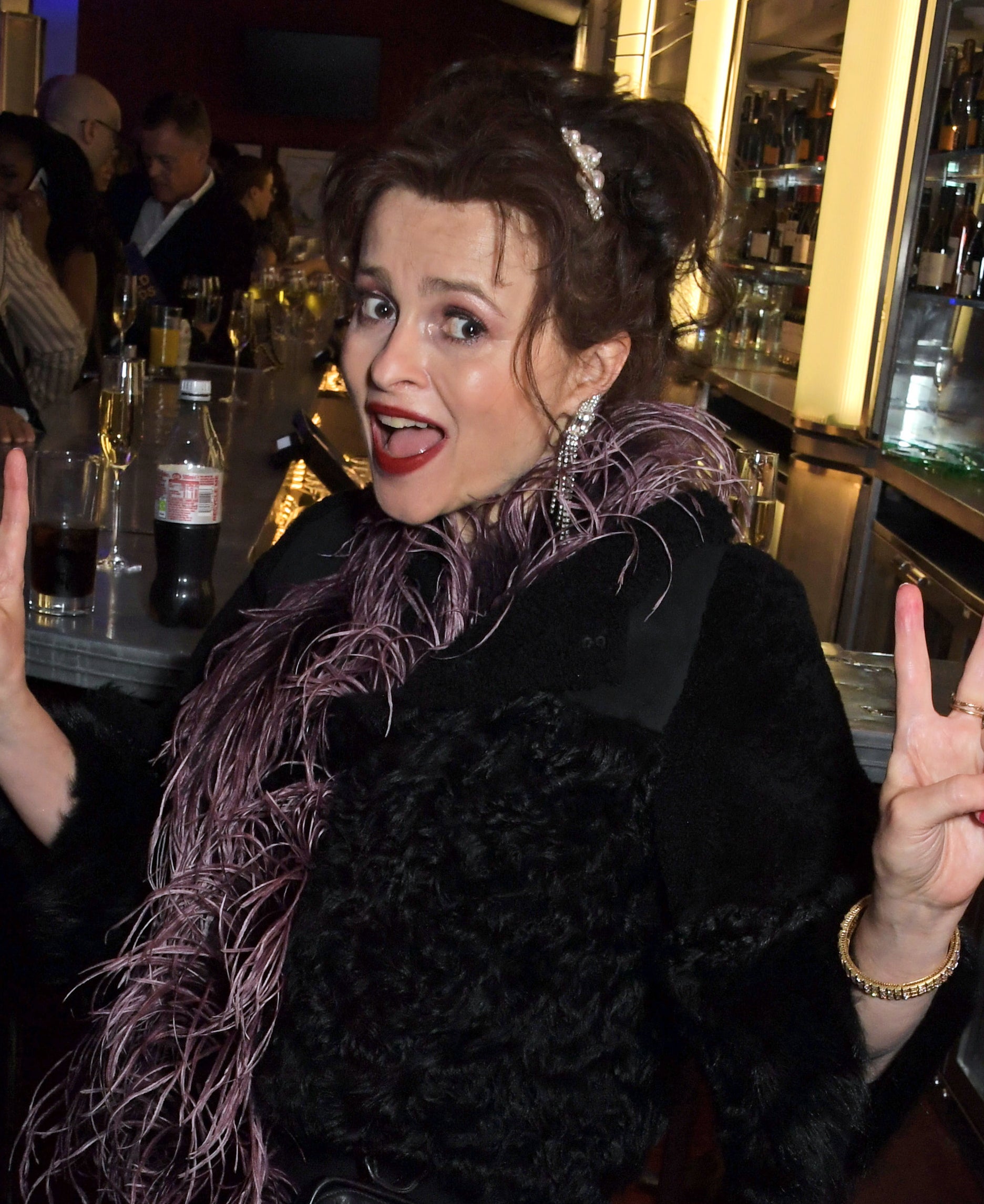 Helena Bonham Carter at an event