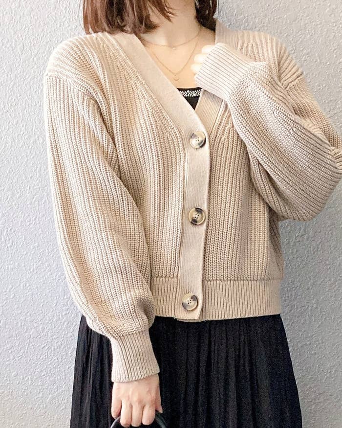 全色ほしいくらい好き♡H＆Mの「楽ちんカーディガン」ゆったりデザイン 