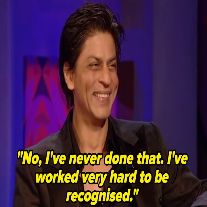 Shahrukh Khan laughing