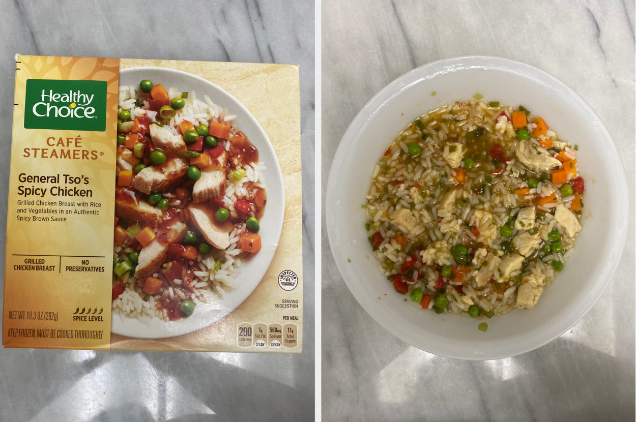 Healthy Choice Café Steamers General Tso&#x27;s Spicy Chicken