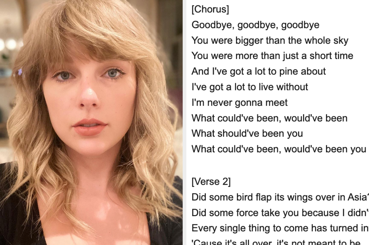 Taylor Swift - One of the saddest songs I've ever written